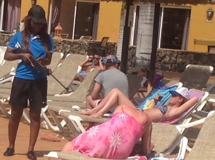 Some sunbathers fled for their lives, fearing it was an ISIS terror attack
