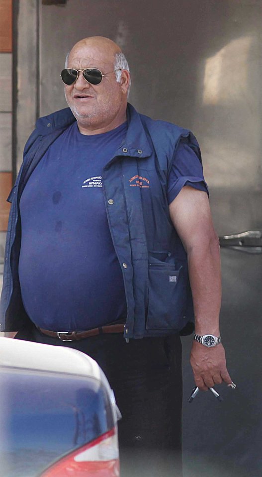 A witness said digger driver Konstantinos Barkas who was working there may have been responsible for the death