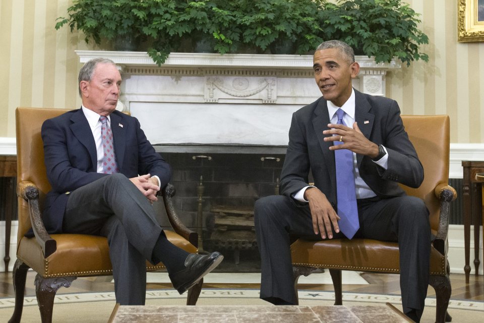 Barack Obama's (pictured today meeting former New York Mayor Michael Bloomberg) place of birth was a hotly debated topic during his initial election campaign