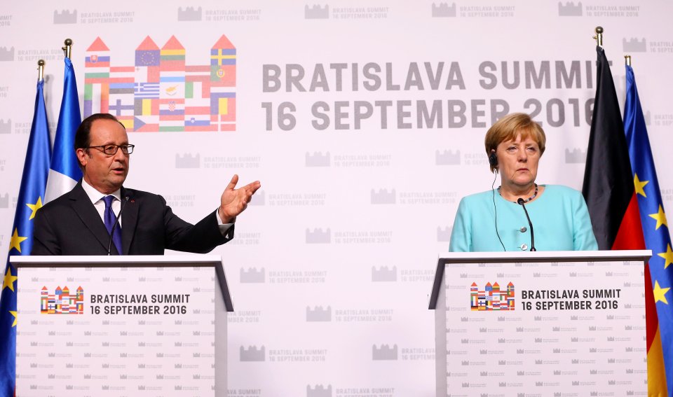And it's expected neither Merkel nor Hollande, who are currently in a position to determine how much of the negotiating will run, will be around for much longer