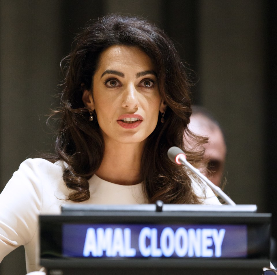 Clooney called for more to be done to support refugees