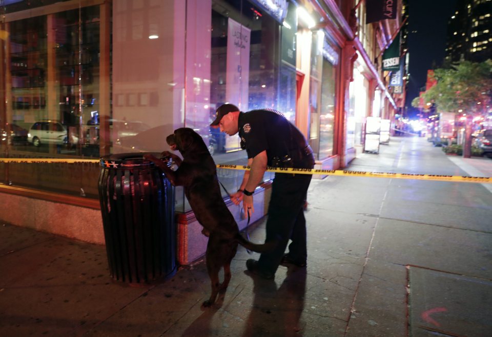 Explosion in Manhattan