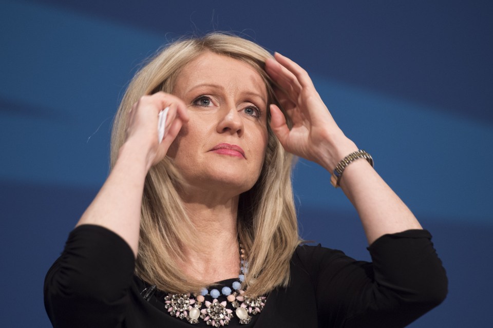 ormer Conservative MP Esther McVey who has