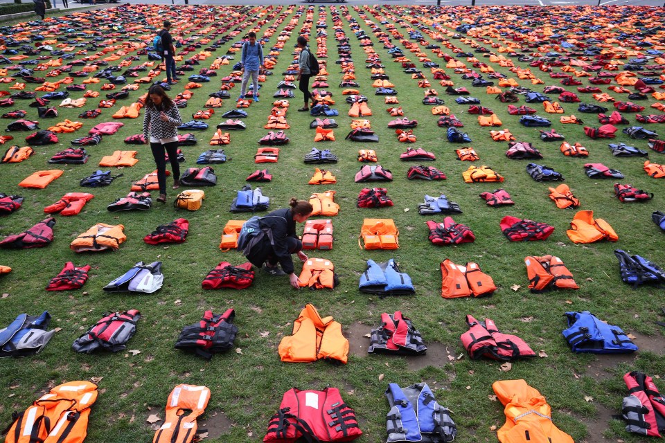 Lifejacket graveyard
