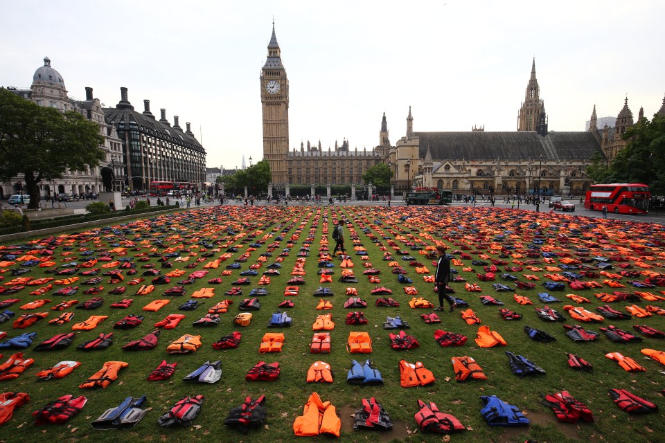 Lifejacket graveyard