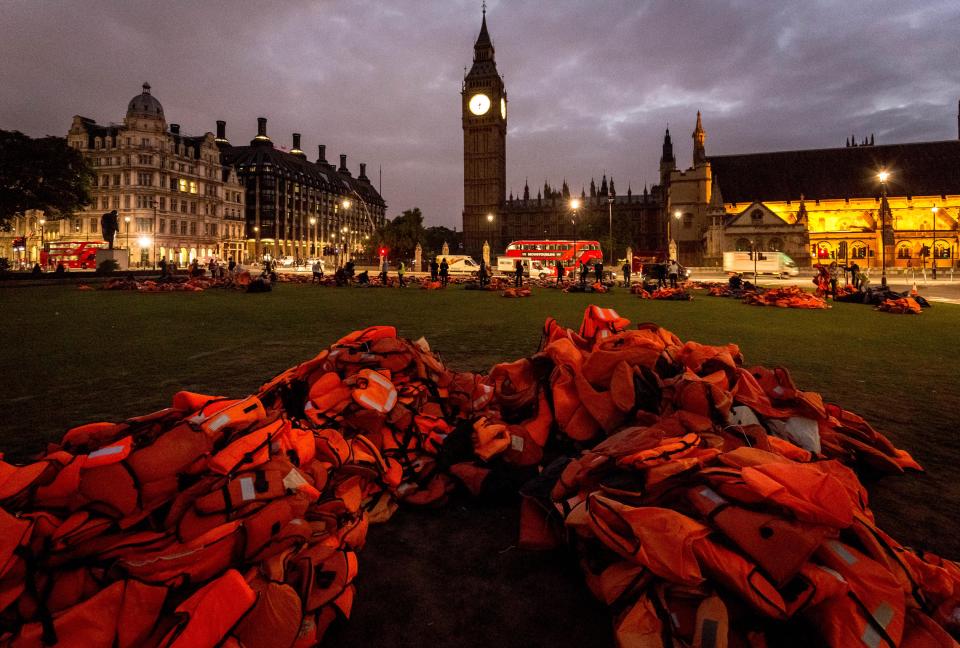 Lifejacket graveyard