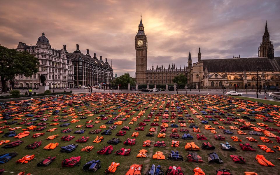 Lifejacket graveyard