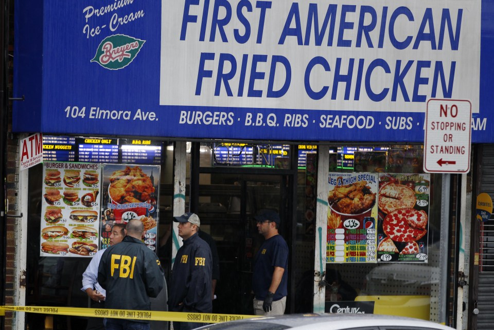 FBI agents flooded to the family's business, which has been involved in disputes with the neighbours and local council