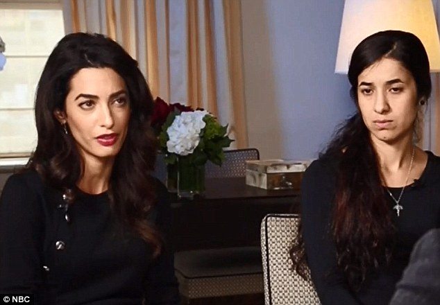 An emotional Amal Clooney spoke about her latest high-profile case during an interview on NBC Today Monday morning
