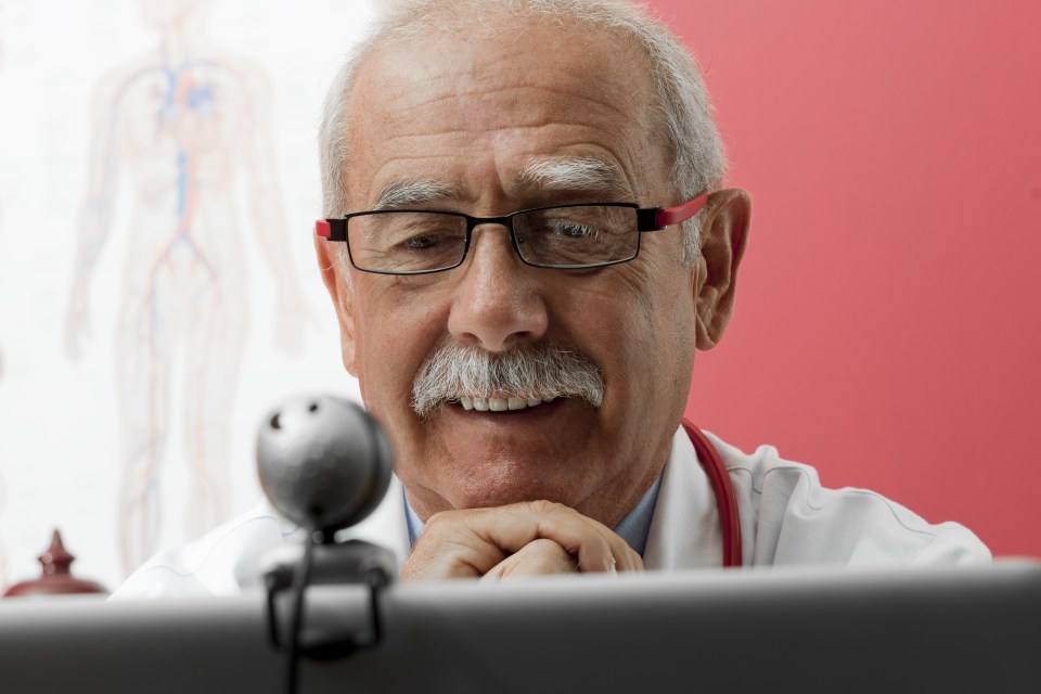 Cyber surgery ... Doctors are offering patients the chance to book appointments via webcam