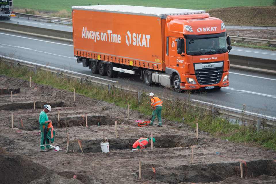 Many people argue the wall will not solve the problem as the migrants will only attack trucks a mile further down the road