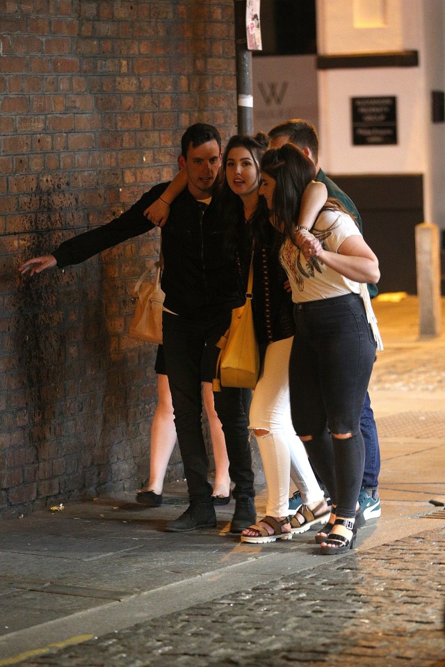 **ON HOLD FOR JOHN EDWARDS** FAMEFLYNET - Exclusive GV: Students Seen During Freshers Week In Liverpool