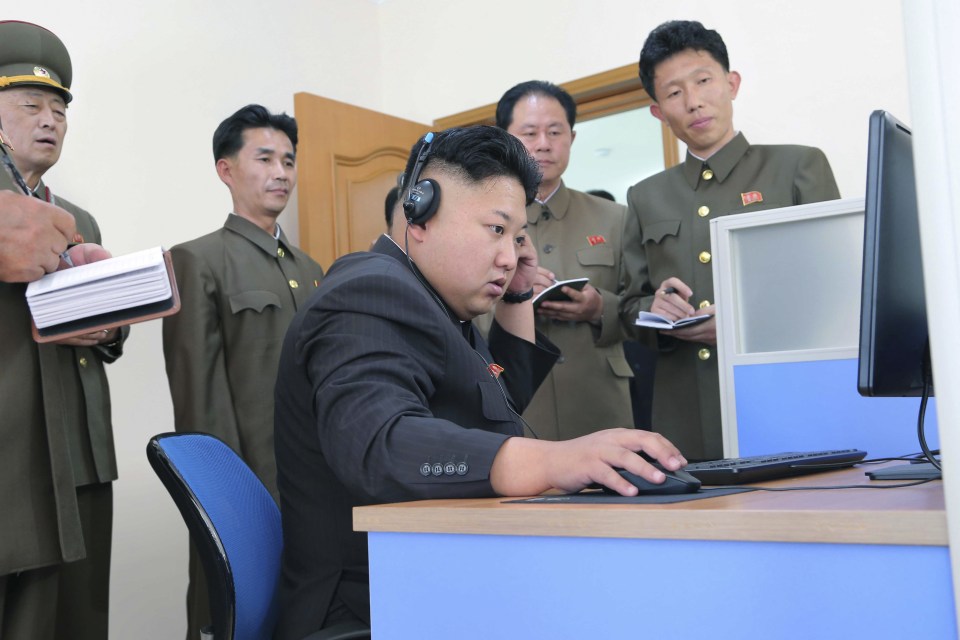 Leader Kim Jong-Un has a network of spies across the world