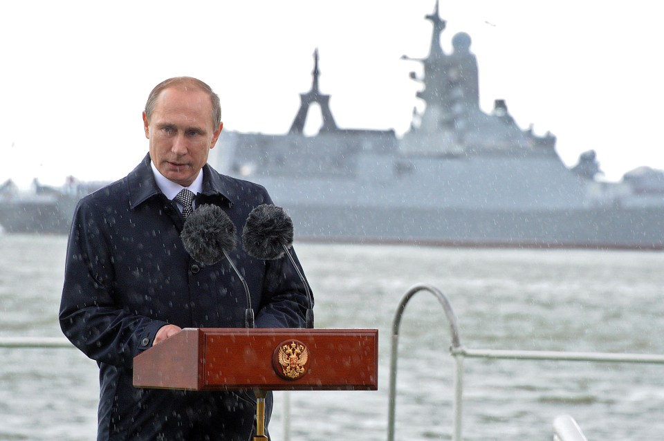 The move is the latest piece of sabre-rattling from Moscow, led by President Vladimir Putin
