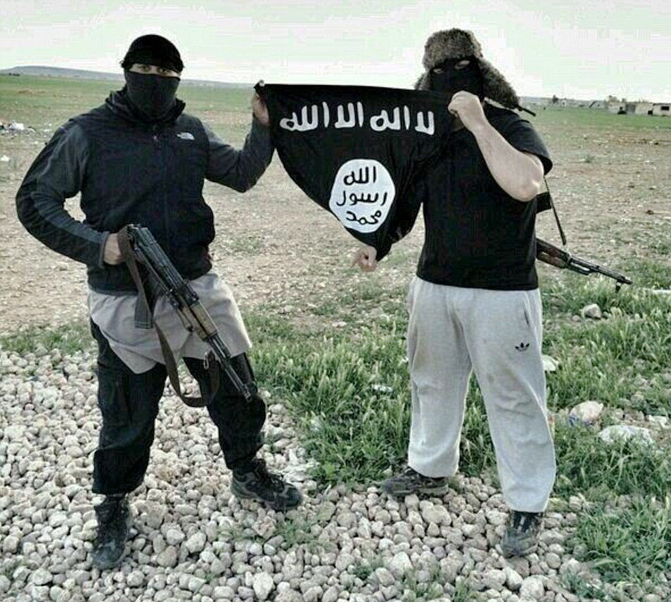 She killed the two men at a checkpoint in Mosul. File picture