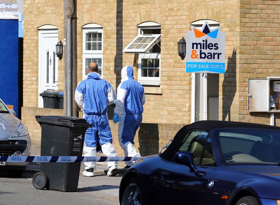 The woman had stab injuries