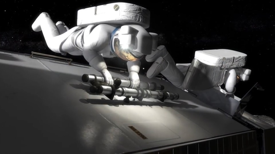 Astronauts would then retrieve the boulder 