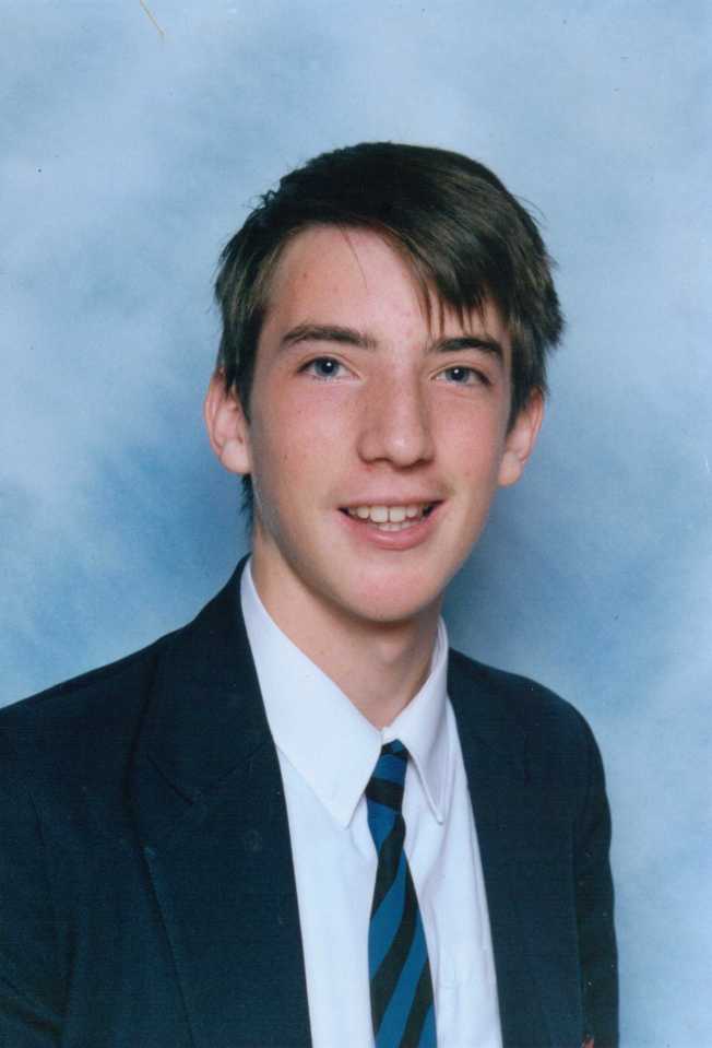 Lauren, pictured here as schoolboy Michael. admitted trying to murder ex rugby player Ralph Knibbs