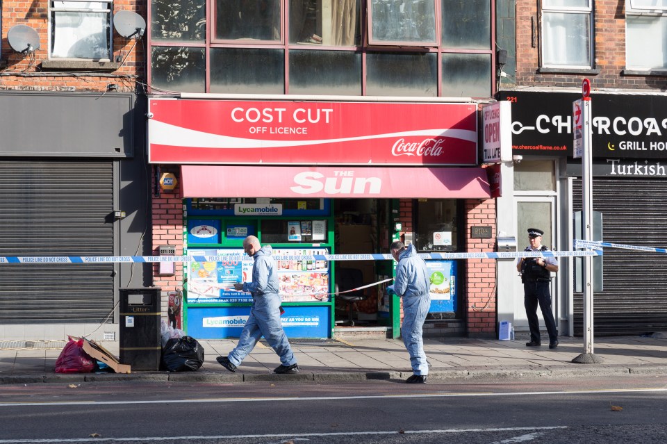 Murder outside All Saints DLR station