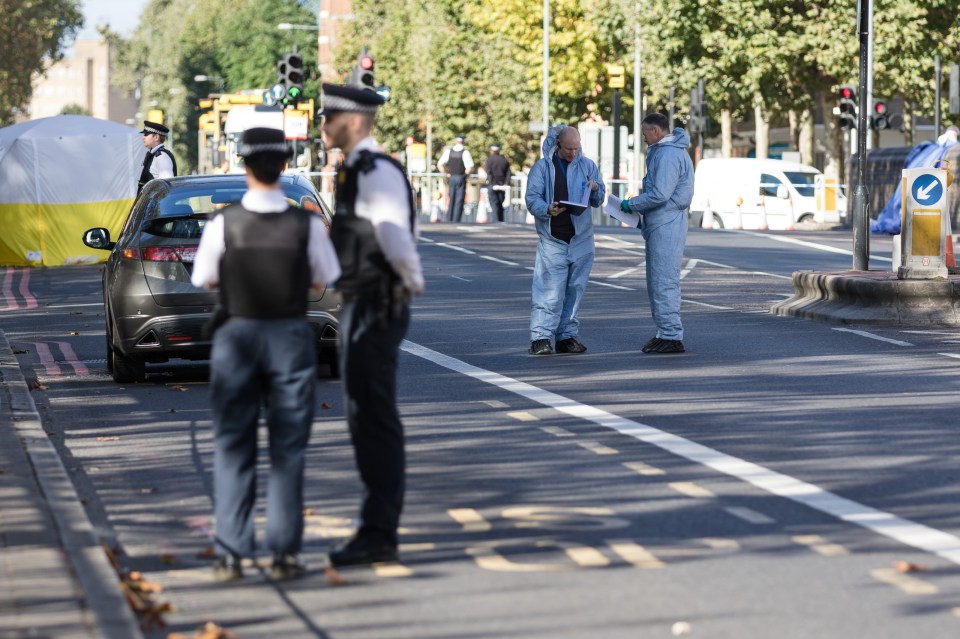 Murder outside All Saints DLR station