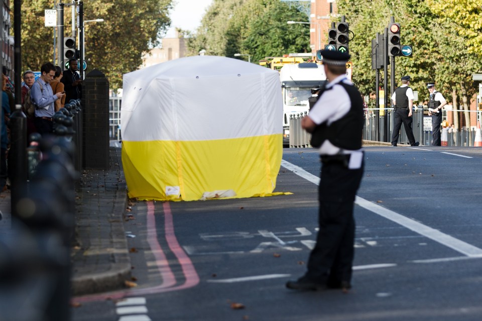 Murder outside All Saints DLR station