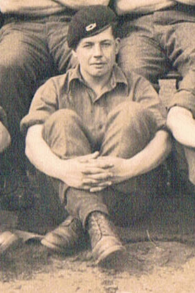 Mr King was engaged in a "huge tank battle" with the Nazis at the time