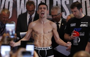 Anthony Crolla can't wait to battle his way past Jorge Linares so he can tuck into a big box of cookies
