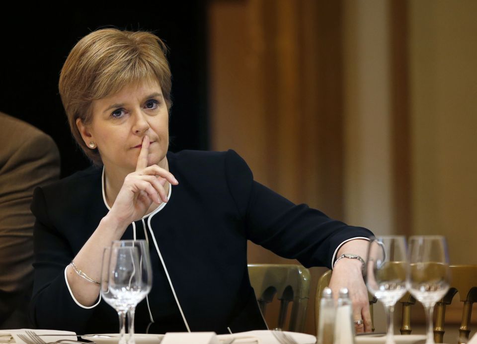 First Minister Nicola Sturgeon
