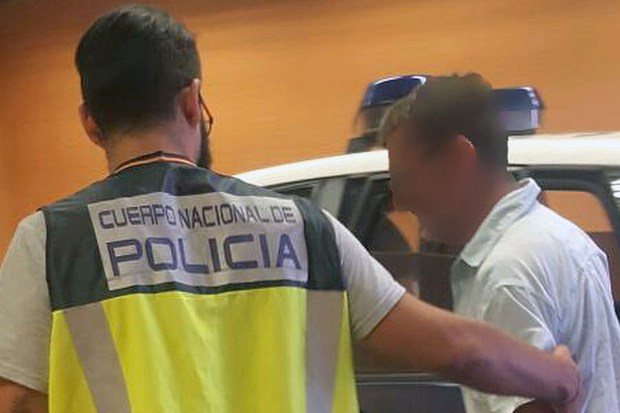 Spanish Police on the Costa Blanca have arrested an alleged paedophile Brit fugitive.