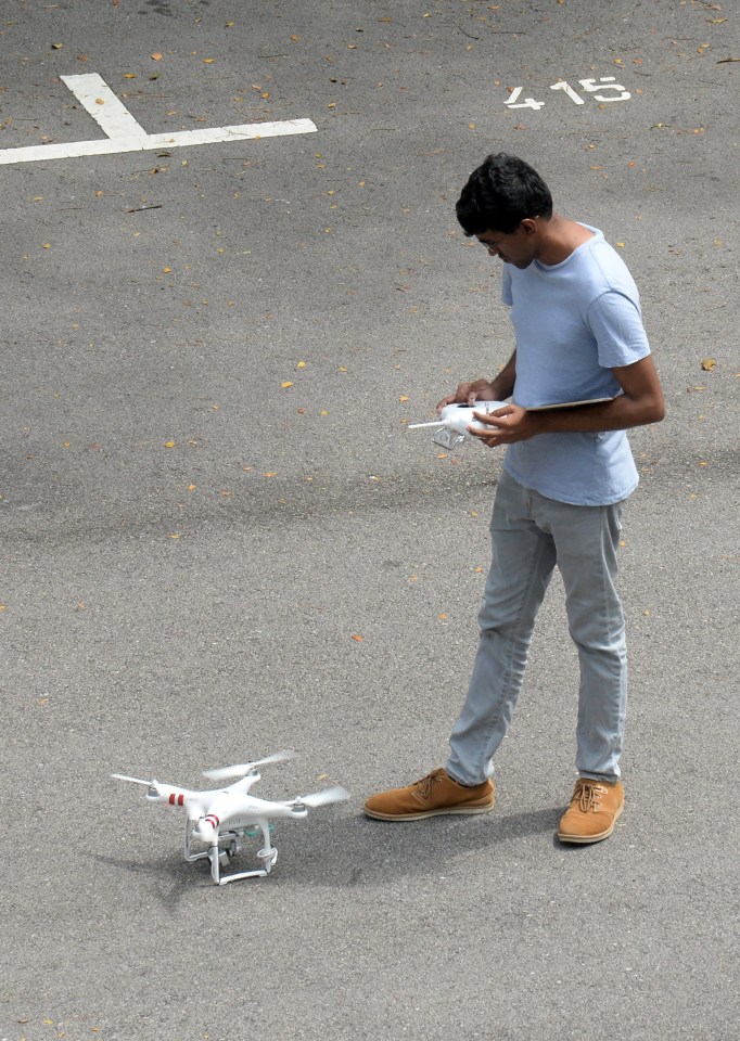 Some inmates had parcels containing drugs and smartphones flown in by remote controlled drones