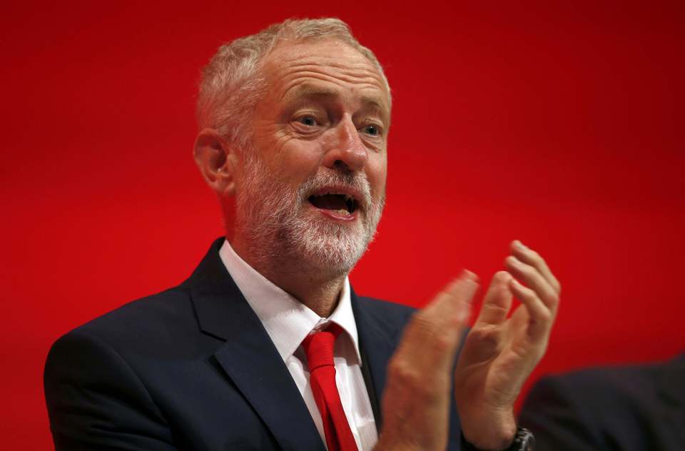 Corbyn looked delighted with the turnout and the level of support the loved MP