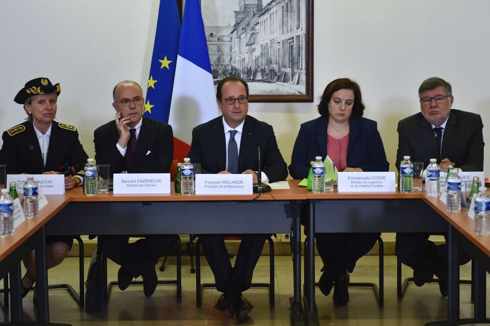 Hollande has stepped up his response to the migrant issue