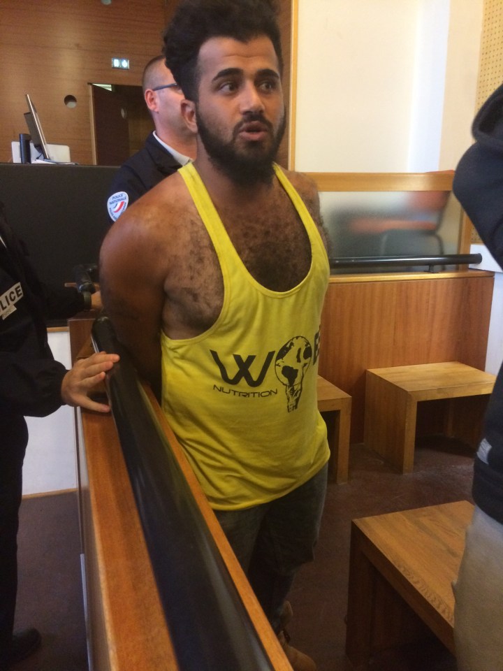 Twana Jamal's smuggling ring has been smashed . . . he appears in court in France