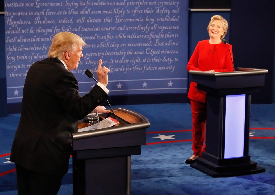 The pair clash in bad-tempered contest