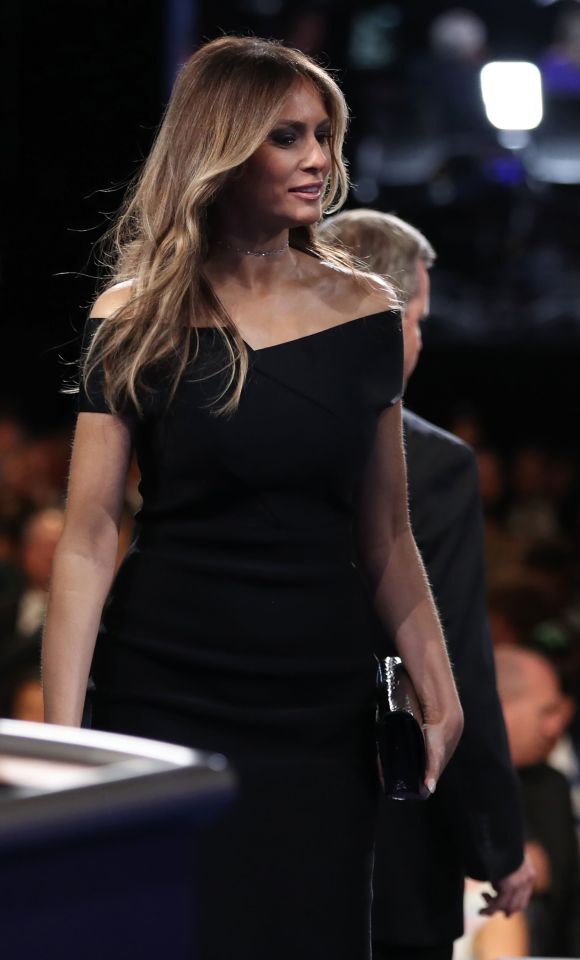 The dress Melania Trump wore to the first presidential debate night caught everyone's attention