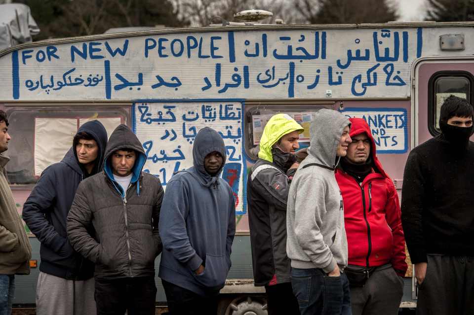 Migrants are paying thousands of pounds to be smuggled into Britain. File image used
