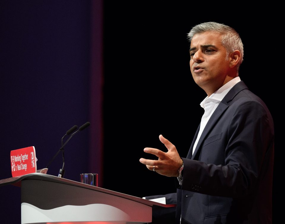 Sadiq Khan was on the verge of tears