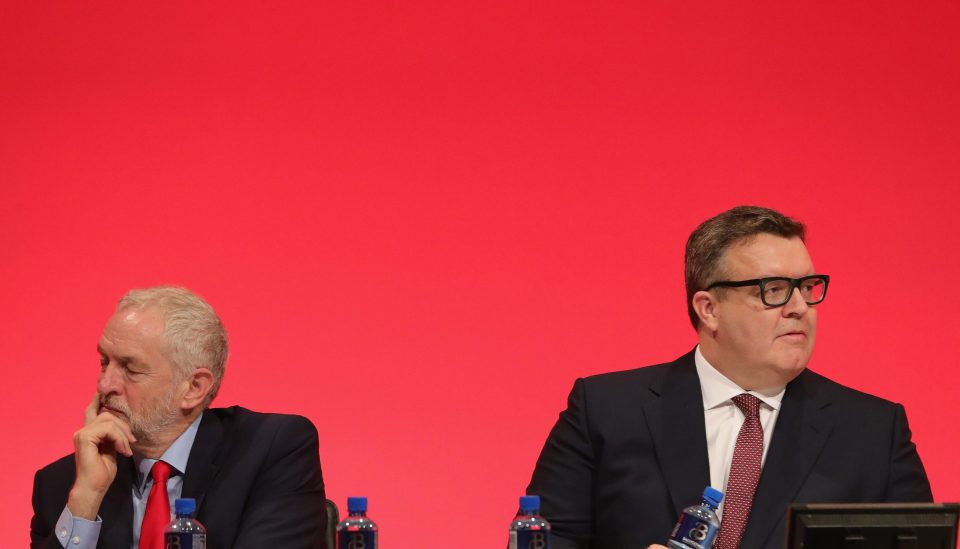 Jezza looked furious during Watson's speech