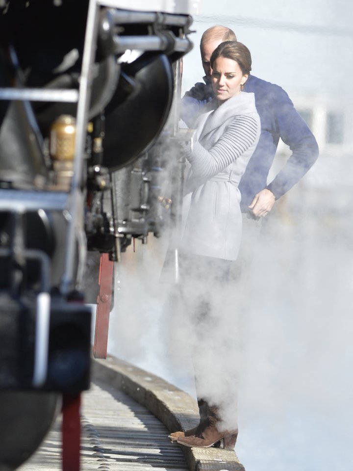 The Duke and Duchess of Cambridge visit Carcross