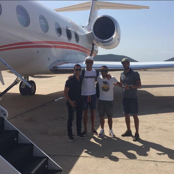 The Portugal forward is believed to have bought the jet for £15million last year