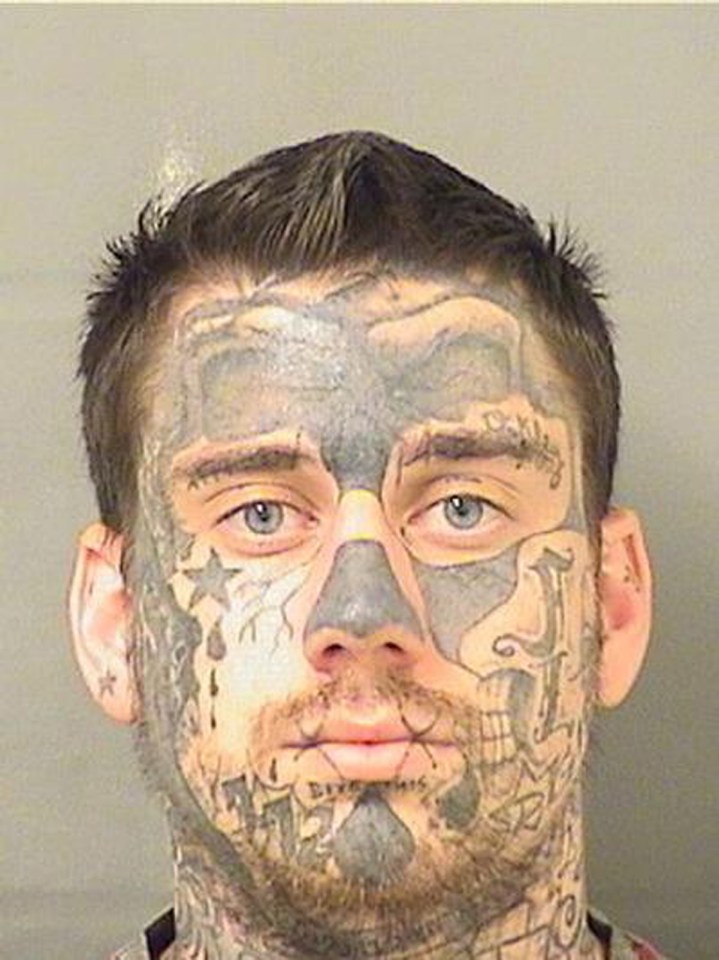 Hardister when he was arrested in July this year