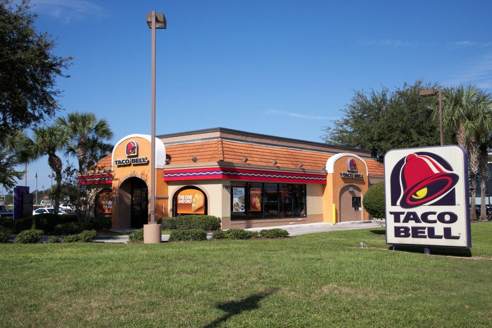 taco bell restaurant kissimmee florida usa