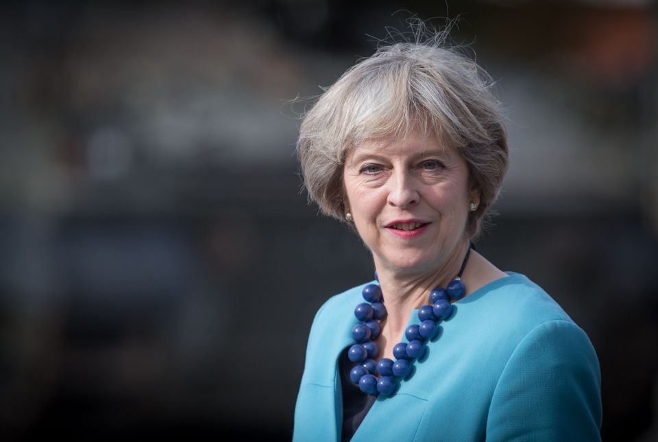 Hard-worker . . . Theresa May plans to swot up on paperwork ahead of Brexit