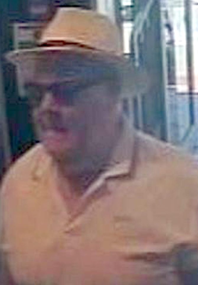 Do you know him? ... Race hate thug barged into buggy while hurling abuse