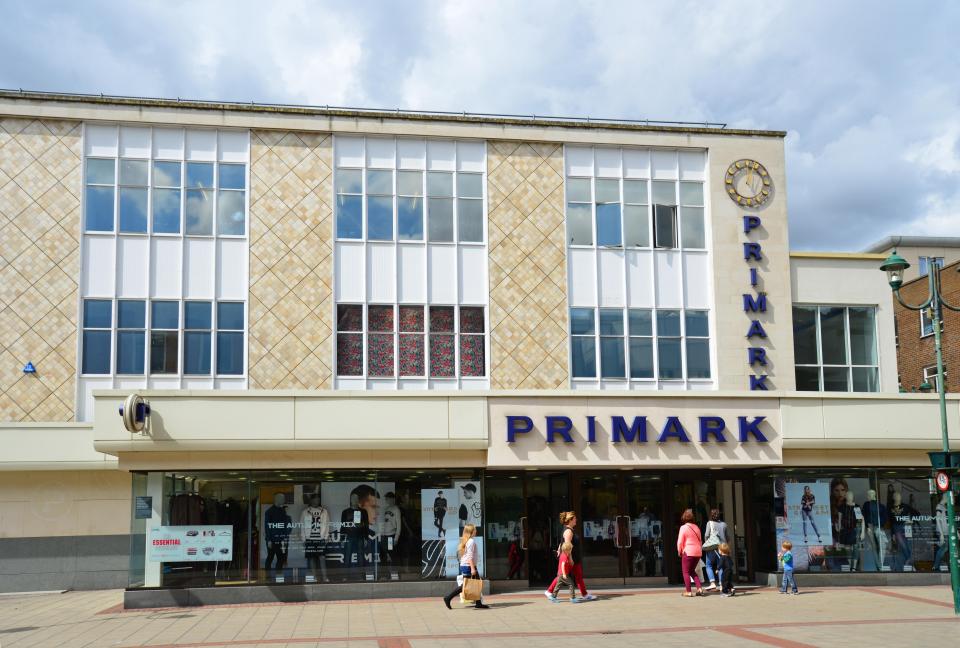 Attack ... Hate-filled rant occurred at entrance to Primark in Hemel Hempstead on Friday