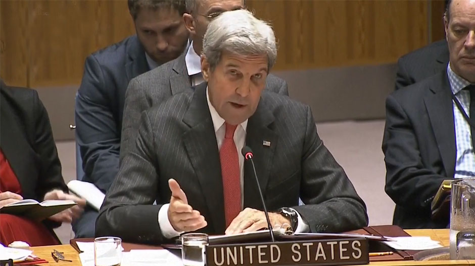 US Secretary of State John Kerry slams Russia over its actions in Syria