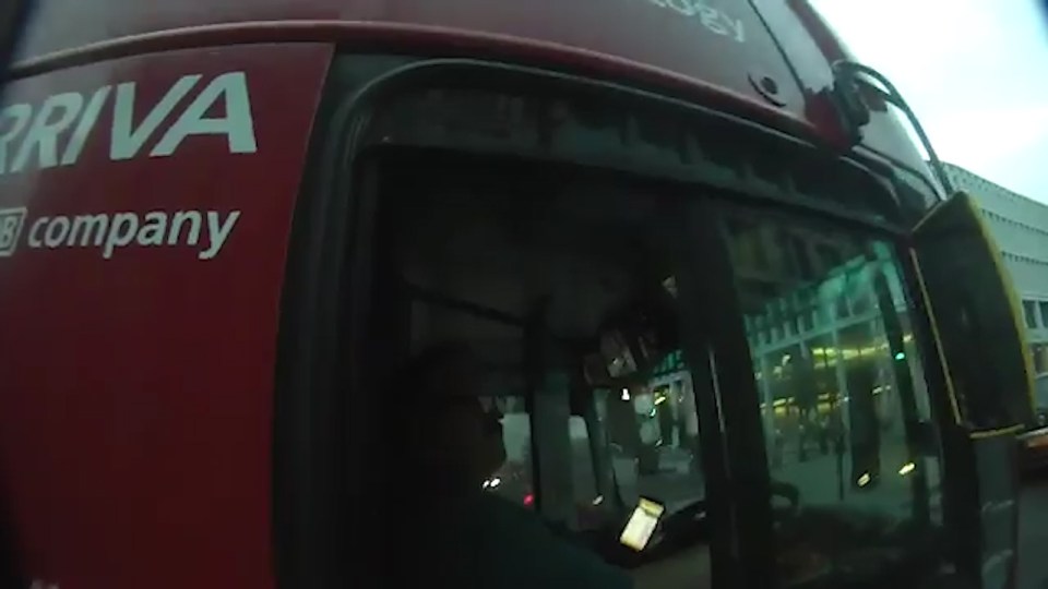Bus driver placing bets