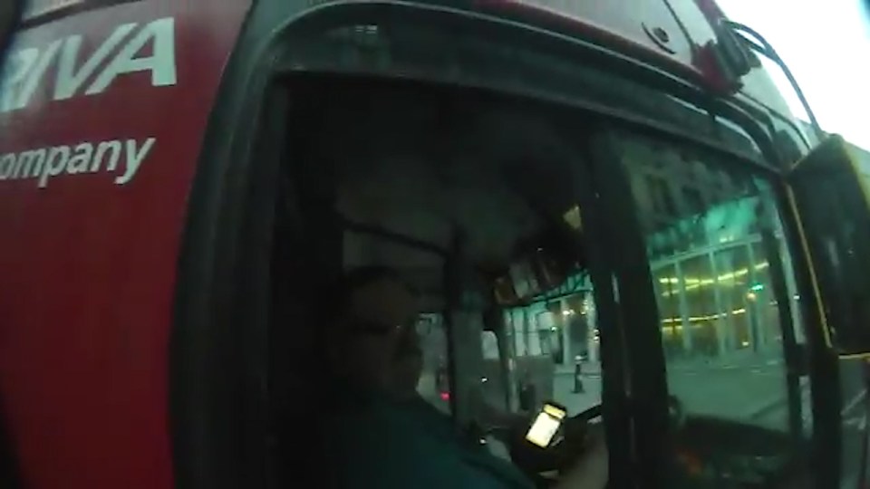 Bus driver placing bets