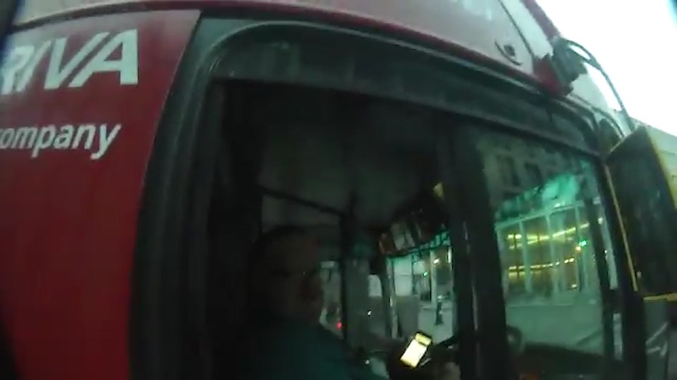 Bus driver placing bets