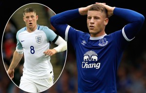 England reject Ross Barkley now facing fight to save his Everton place after being hauled off